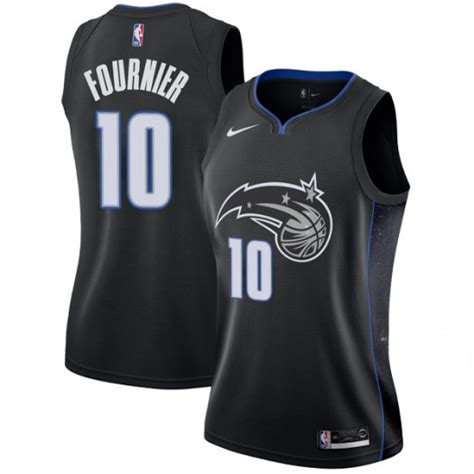 Womens Evan Fournier Orlando Magic Nike Swingman Black 201819 Jersey