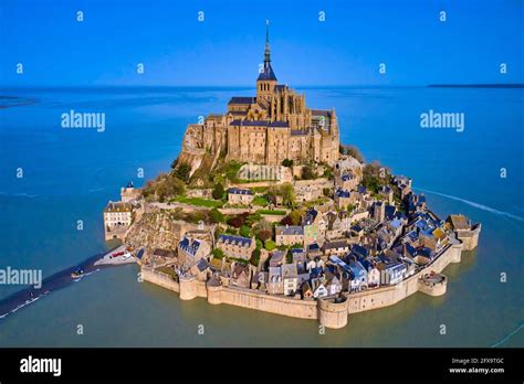 Frankreich Normandie Departement Manche Bucht Von Mont Saint Michel