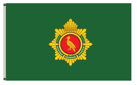Fyon Of Guyana Defence Force Flag Banner Fyonshop