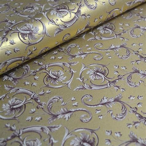 Italian Florentine Paper Wrapping Paper T Wrap Gold Etsy
