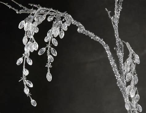 Crystal Beaded Branches 41 Inch 899 Each 3 For 7 Each Purple