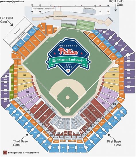 Seating Chart Phillies Stadium