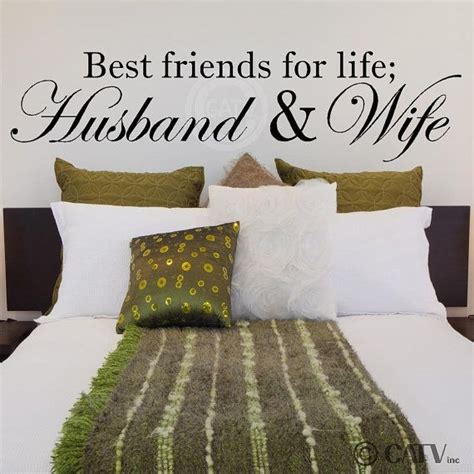 Vinyl Lettering Best Friends For Life Husband And Wife Wall Decal Quote