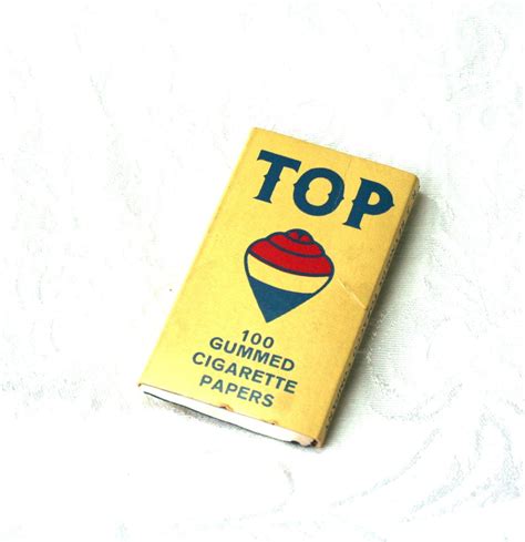 Vintage Top Cigarette Papers R J Reynolds Tobacco Company Gummed Cigarette Papers Tobacciana