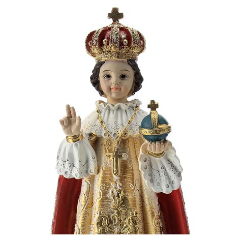 Infant Jesus Of Prague Statue In Resin 20 Cm Online Sales On