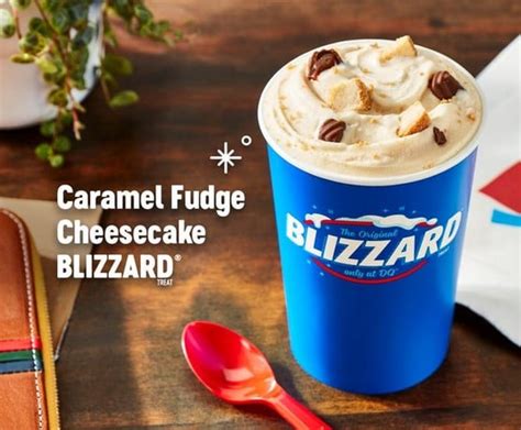 Dairy Queen Brings Back Caramel Fudge Cheesecake Blizzard The Fast