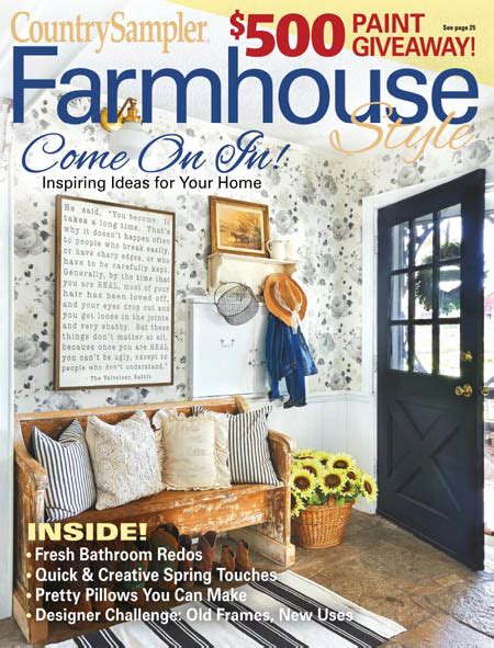 Country Sampler Farmhouse Style Spring 2020 Download Pdf Magazines