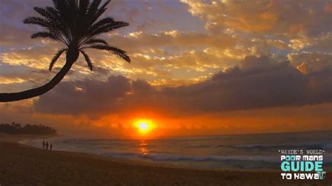 Sunset Beach Hd Waydes World Hawaii Youtube