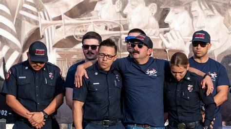 Porterville Firefighters Honored 3 Days After Deadly Library Blaze