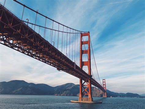 Download Golden Gate Bridge San Francisco 4k Skyline Wallpaper