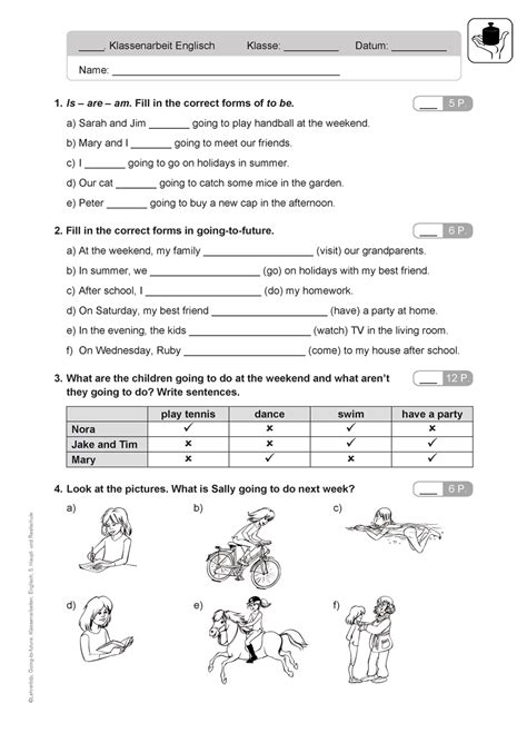 Alle übungsmaterialien passen zur englischen grammatik aus der 5.klasse. Schwerpunkte · Lehrerbüro