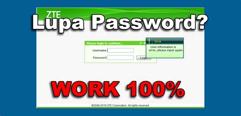 Kita sudah tahu user dan password pada log telnet diatas. Password Router Zte Zxhn F609 - Kumpulan Password Username ...