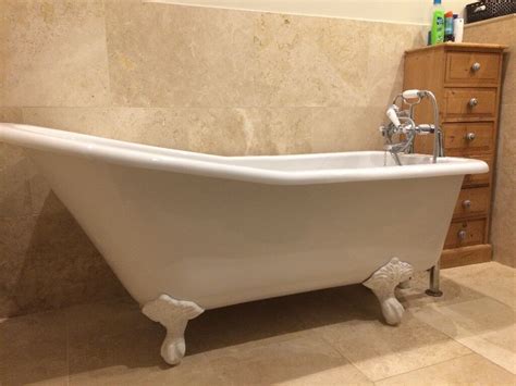 Roll Top Slipper Bath With Ball And Claw Feet Acrylic In Colinton