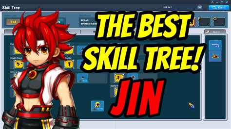 Grand Chase Classic Best Skill Tree For Jin Pve And Pvp Youtube