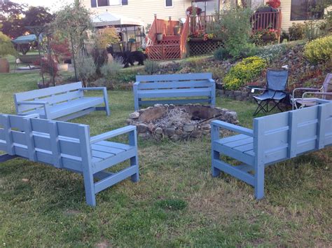 See more ideas about shooting bench, shooting bench plans, bench plans. Firepit benches | Do It Yourself Home Projects from Ana White | Gazebo with fire pit, Fire pit ...