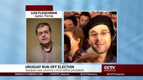 Luis Fleischman Discusses Uruguay S Presidential Run Off Youtube