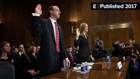 Opinion Rod Rosenstein Fails His Ethics Test The New York Times