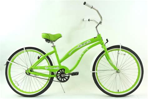 K1apl Lime Green 1024×684 Pixels Beach Cruiser Bike Bicycle