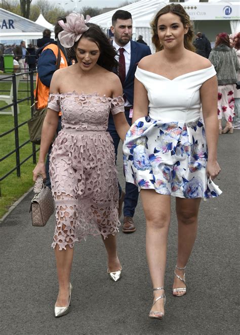 Jacqueline Jossa Aintree Ladies Day At Aintree Racecourse In