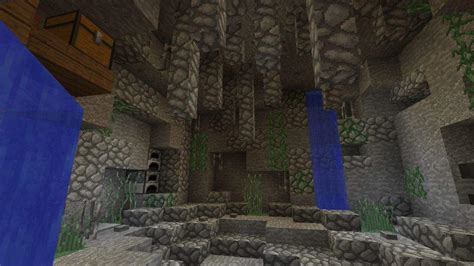 Minecraft Cave Base Design