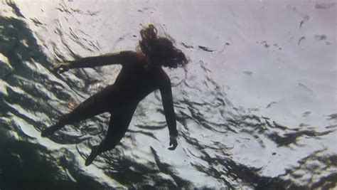 Woman Drowning Stock Footage Video Shutterstock