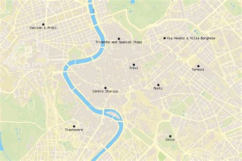 Where To Stay In Rome Best Neighborhoods And Hotels With Map Touropia