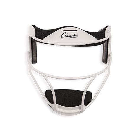 Champion Adult Softball Fielders White Face Mask Fmawh