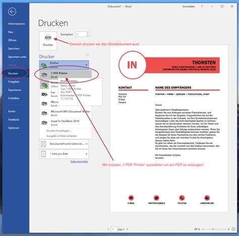 Wandeln sie ihre bilder, dokumente und tabellen in pdf und zurück um. Word Dateien in PDF umwandeln - Kostenlos! | 7-PDF