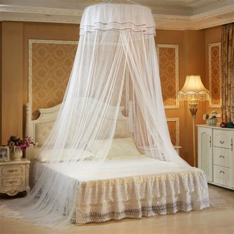 Elegant Lace Dome Mosquito Net Princess Style Mosquito Netting Ceiling