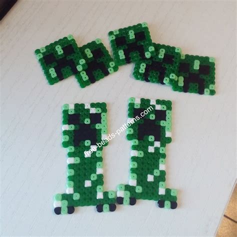 Minecraft Creeper Hama Beads Perler Artkal Work Photo Free Perler The