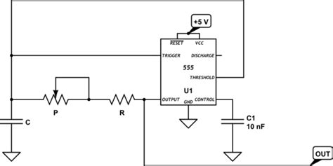 Frequency 555 Cmos Timer With Potentiometer Electrical Engineering