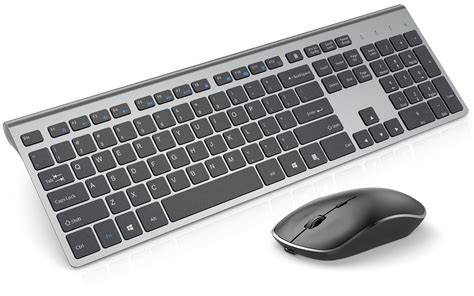 Buy Wireless Keyboard And Mouse Combo Rechargeable Englisharabic