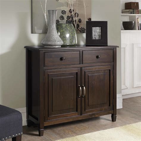 Simpli Home Connaught 2 Drawers And 2 Door Entryway Storage Cabinet