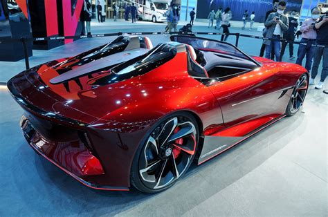 Mg Cyberster Electric Roadster Concept Does 0 62 In 3 Sec Has 500 Mile
