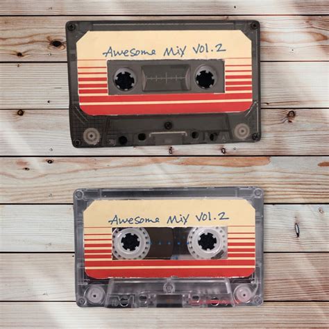 Awesome Mix Vol 2 Cassette Tape Cassette Music Etsy