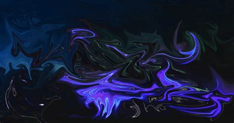 Wallpaper Abstract Fluid Liquid Dark Colorful Artwork Digital