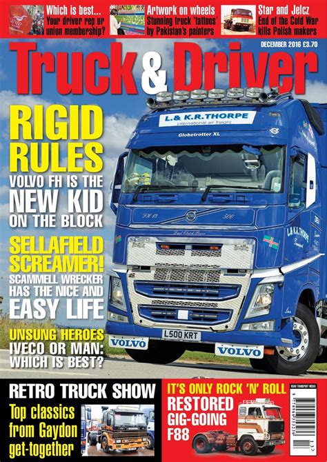Truck And Driver December 2016 Magazine Get Your Digital Subscription