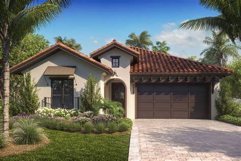 Plan 66389we One Story Mediterranean House Plan With 3 Ensuite