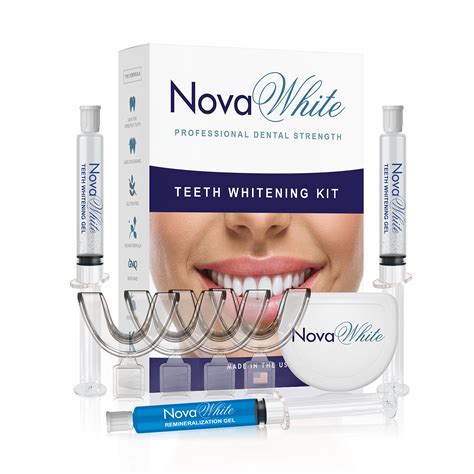 Novawhite Tooth Whitening Kit 40 Treatments Of 36 Carbamide Peroxide