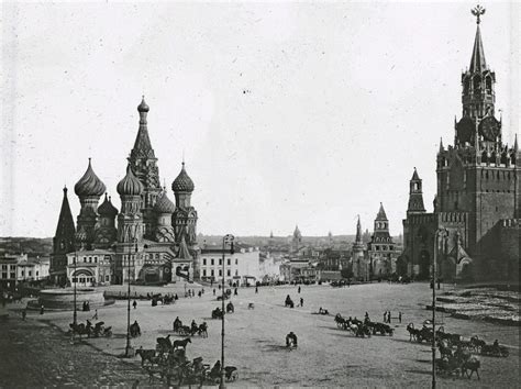 Vintage Photos Of Moscow In The Past 19th Century Monovisions