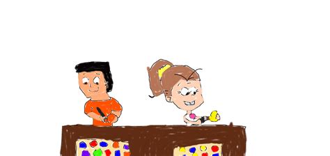 Simon And Luan Coloring Easter Eggs By Simpsonsfanatic33 On Deviantart