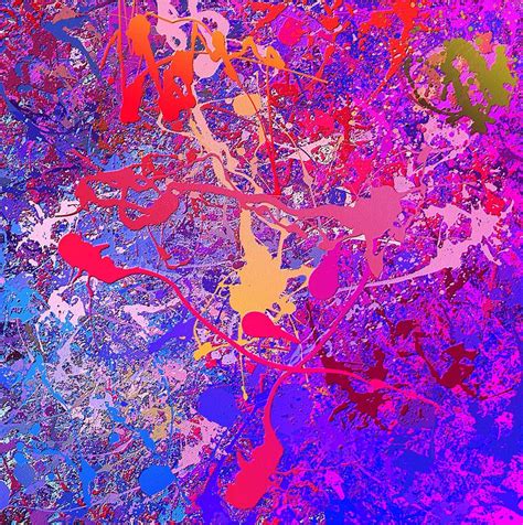 Paint Splatter Abstract Painting 19 Digital Art By Bob Smerecki Pixels