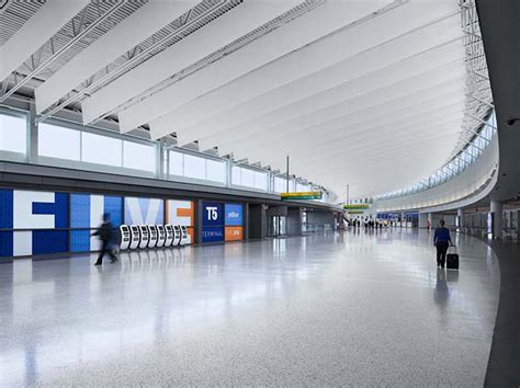 Jfk International Airport Jetblue Terminal 5 Daroff Design Inc