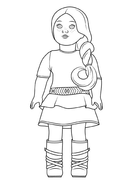 American Girl Doll Printables Coloring Coloring Pages
