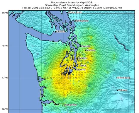 Shoreline Area News 20 Years Since The Nisqually Earthquake Hit Puget