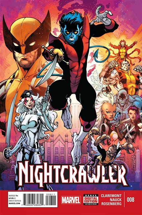 Psylocke Captain Britain Like A Butterfly Nightcrawler 8 Preview