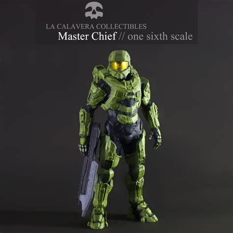 Archivo Stl Gratis Master Chief Halo One Sixth Scale Kit・modelo