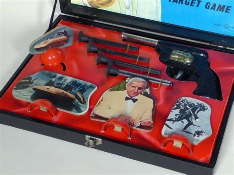 1960s Toys 007 James Bond Pulp Art Old Toys Vintage Toys Memorabilia Pop Culture