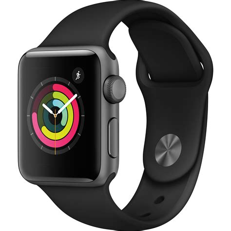 The apple watch series 3 is now two generations old, and does feel a tad dated due to the older, boxier screen shape and display technology. Apple Watch Series 3 38mm Smartwatch MTF02LL/A B&H Photo Video
