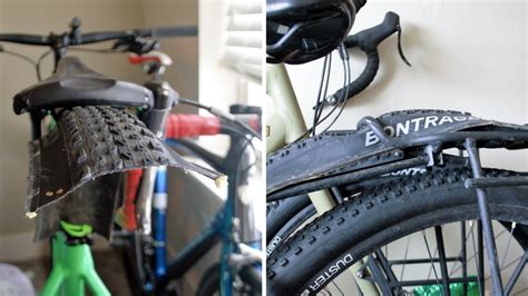 Cut out the templates with scissors. How to Make DIY Bike "Tire" Fenders - Bike Hacks! | Bike hacks, Bike tire, Bike fender